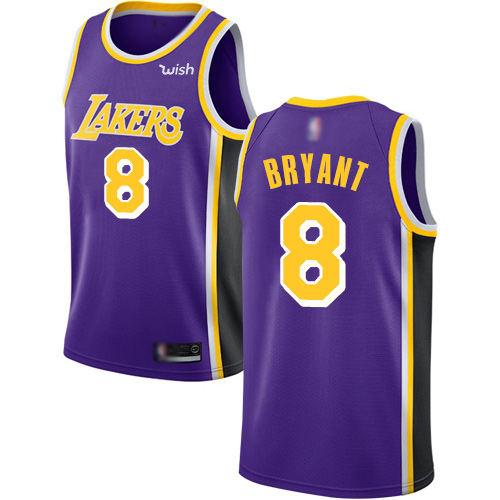 Men Los Angeles Lakers #8 Bryant purple Game Nike NBA Jerseys